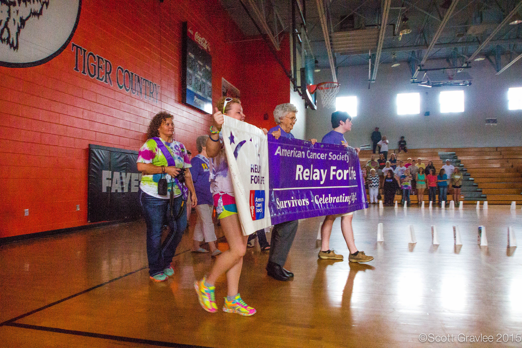 Relay for Life assignment for the newspaper