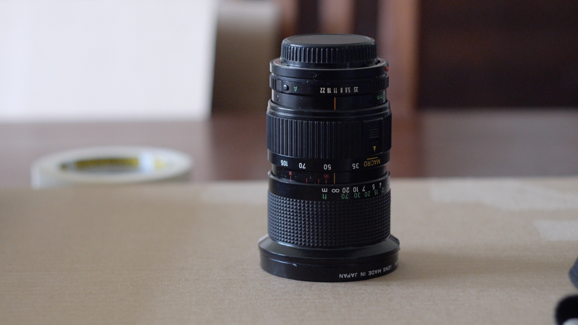 Canon FD 35-105 GH3 Thoughts and Test