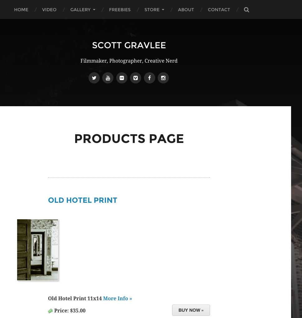 A Store for Buying Prints