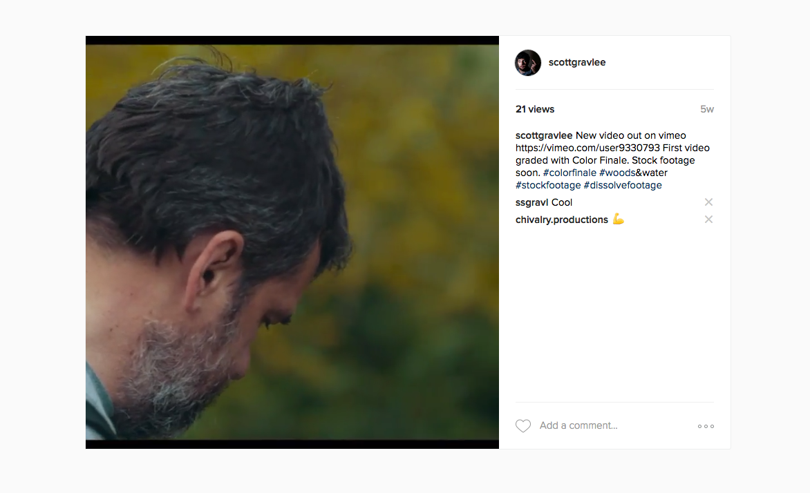 High Quality Video on Intsagram