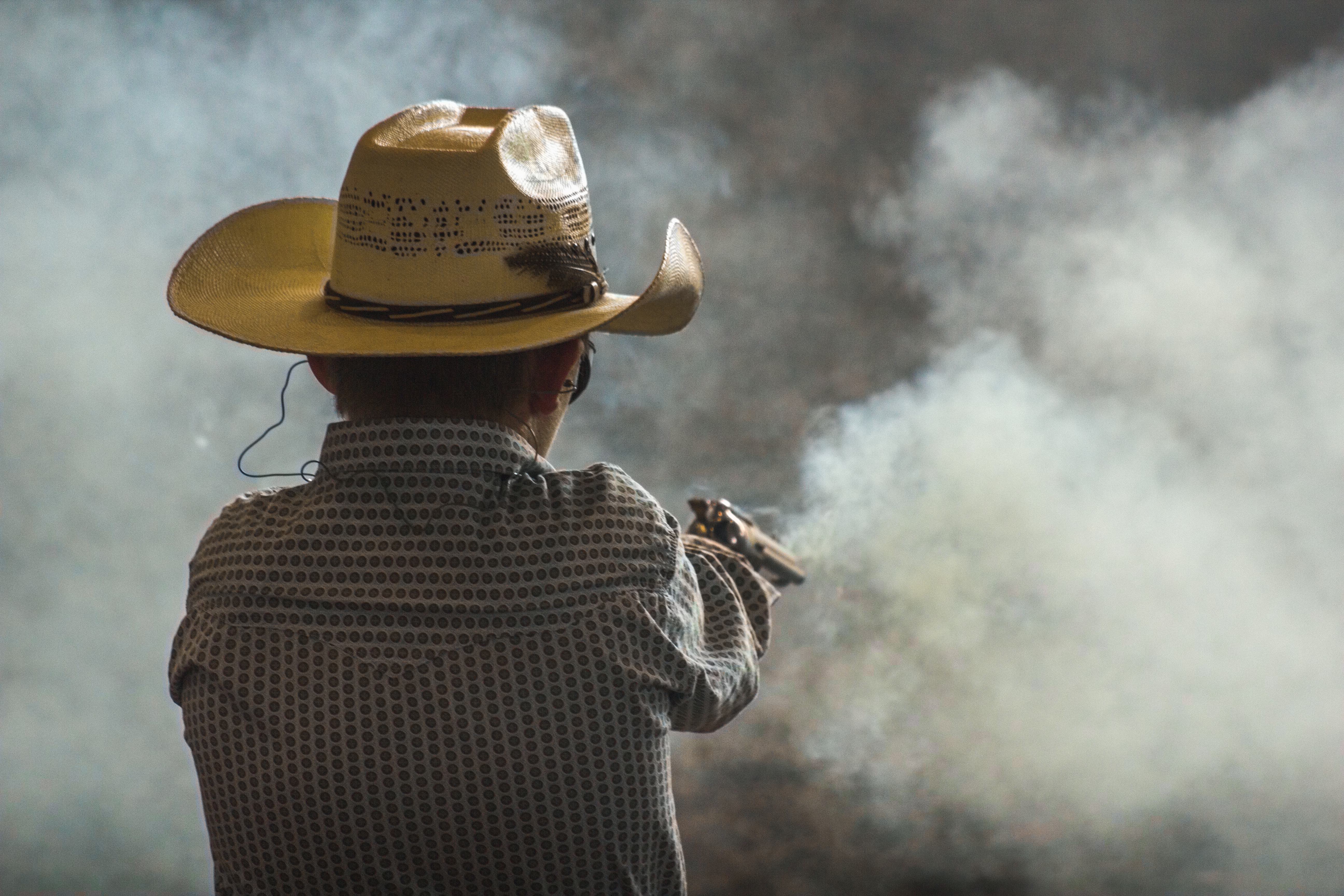 Revisiting Old Photos Cowboy Mounted Shooting