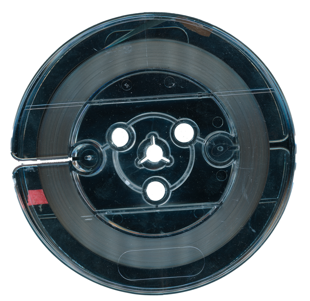 5" reel with trident hub